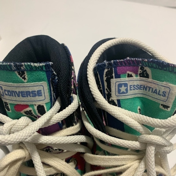 Converse Essential Hi Top Multi Color Skid Grip Sneakers - Picture 16 of 16